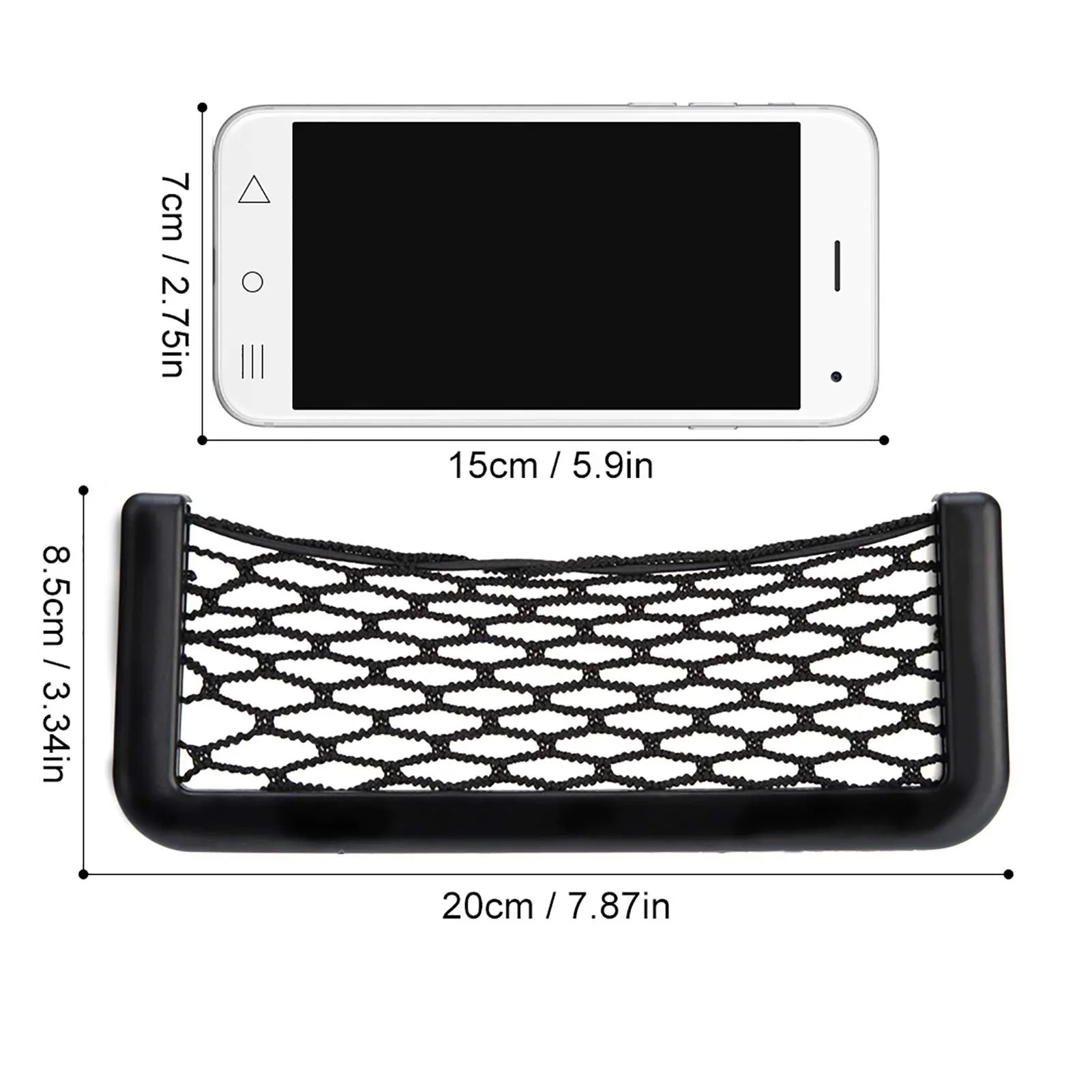 Car Mesh Organizer – Premium Pocket Storage Solution